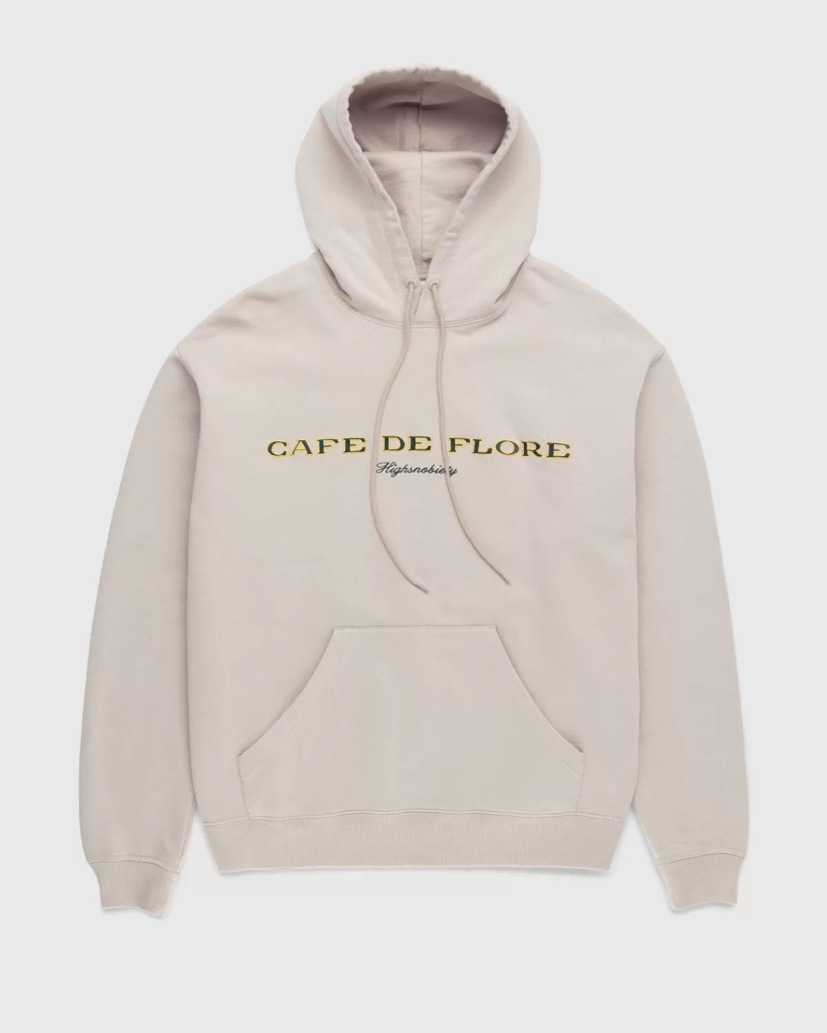 Männer Café de Flore Cafe De Flore X Highsnobiety Hoodie Eggshell