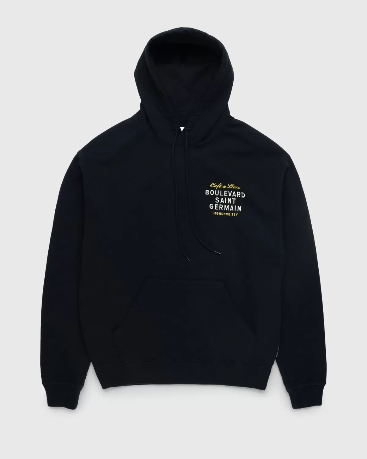 Männer Café de Flore Cafe De Flore X Highsnobiety Kapuzenpullover Schwarz