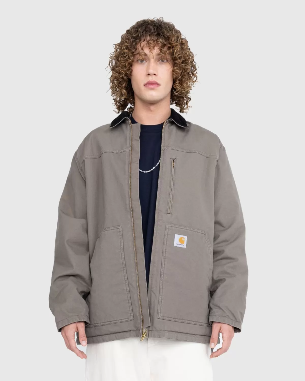 Arlington Coat Black Rinsed>Carhartt WIP Fashion