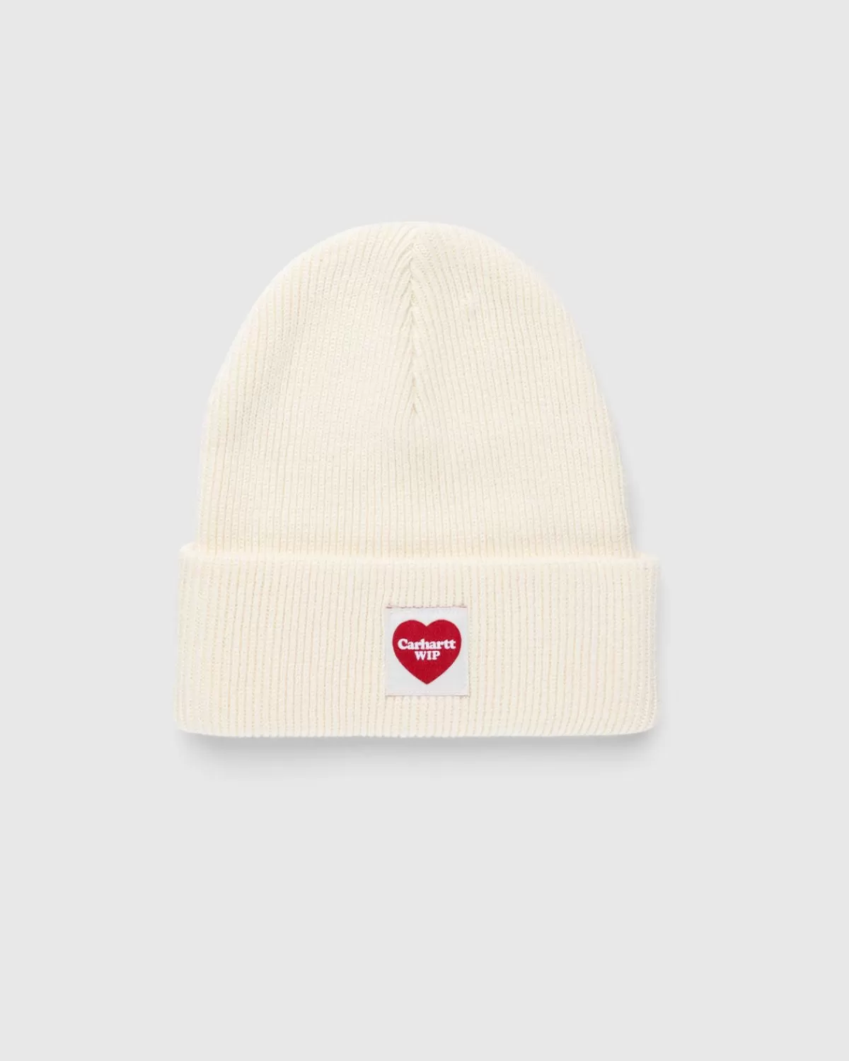 Männer Carhartt WIP Heart Beanie Natural