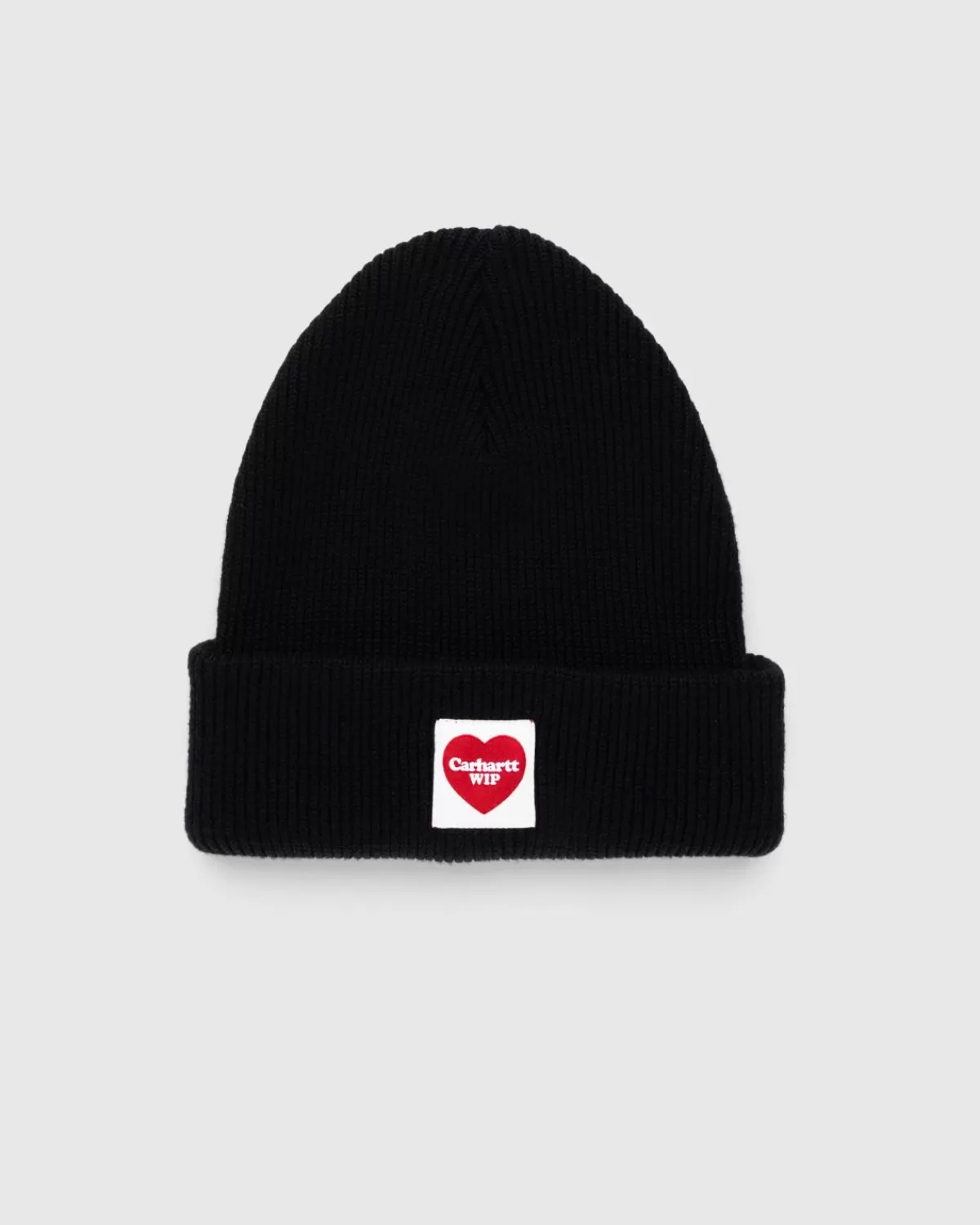 Männer Carhartt WIP Heart Beanie Schwarz