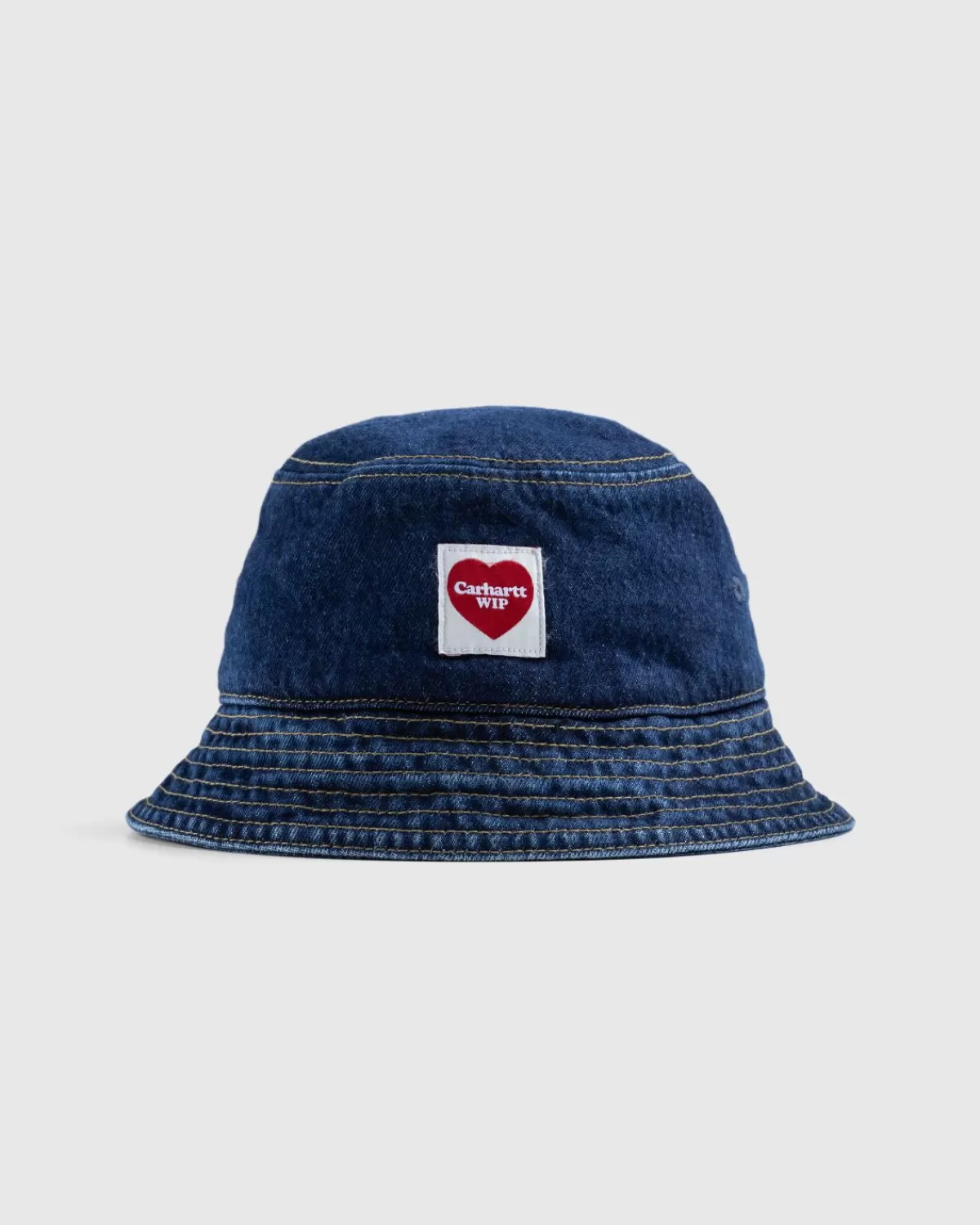 Männer Carhartt WIP Nash Bucket Hat Stonewashed Blue