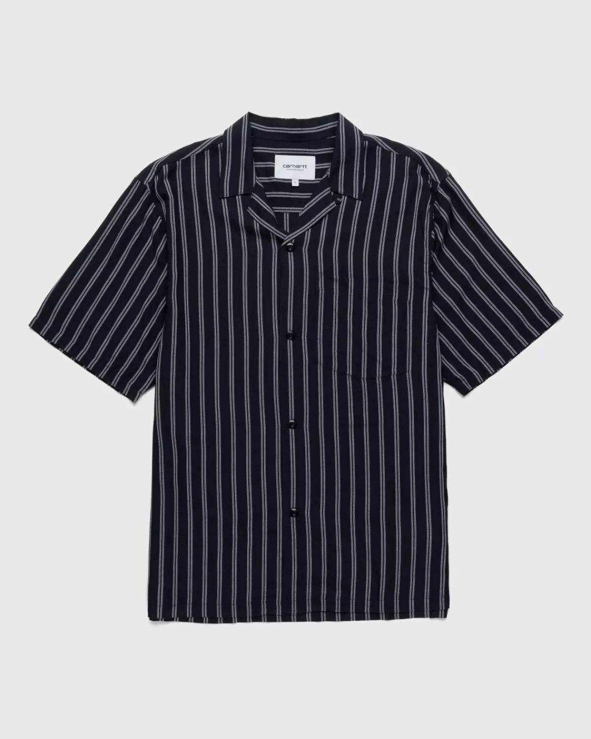 Reyes Stripe Shirt Schwarz>Carhartt WIP Hot