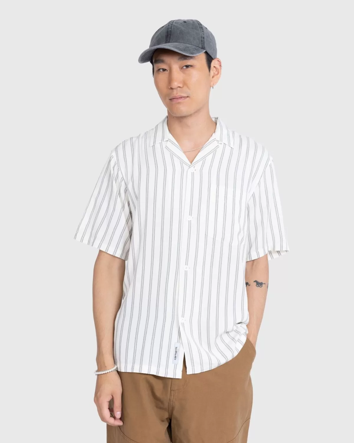 Reyes Stripe Shirt Wax>Carhartt WIP Fashion