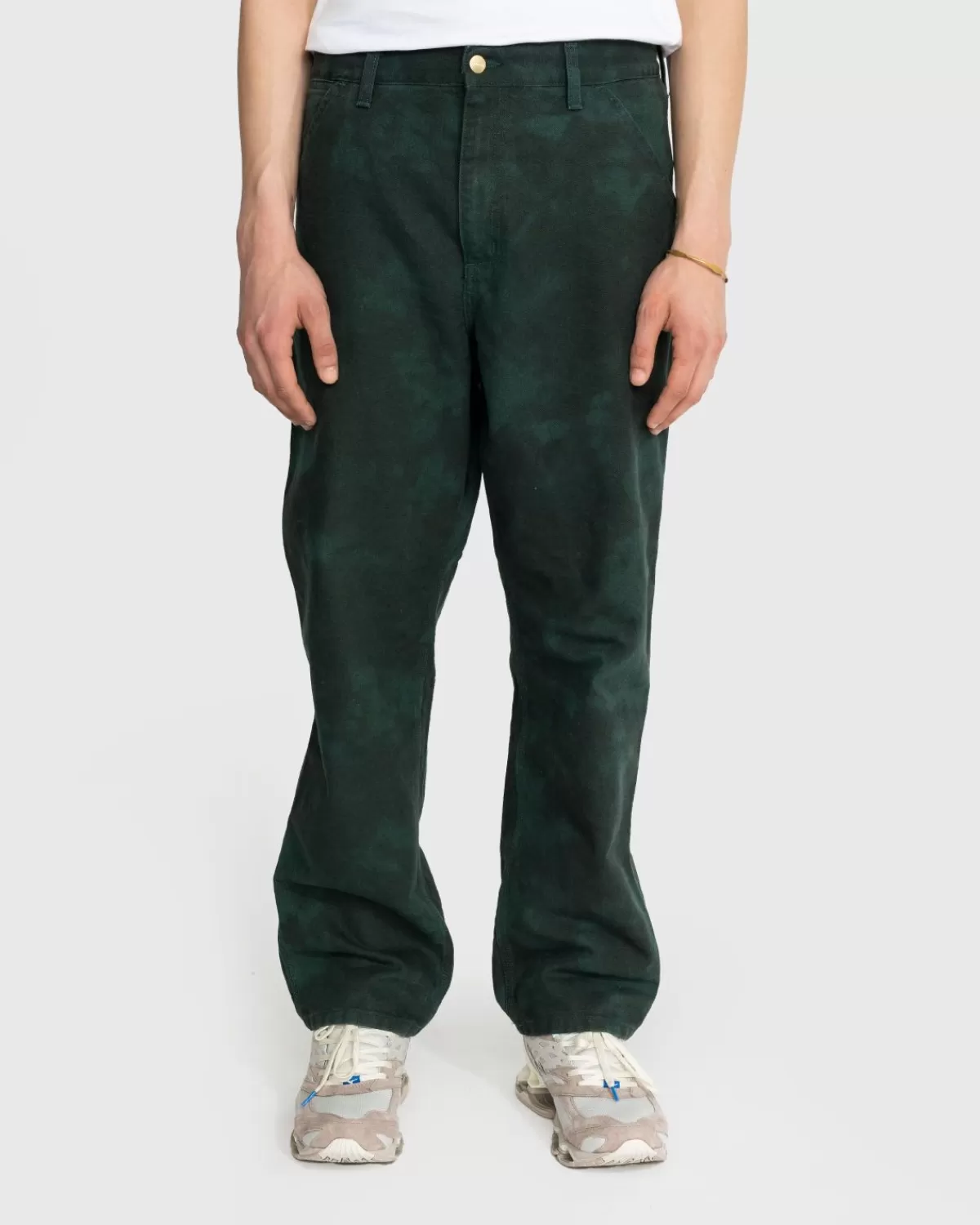 Single Knee Chromo Pant Grun>Carhartt WIP New