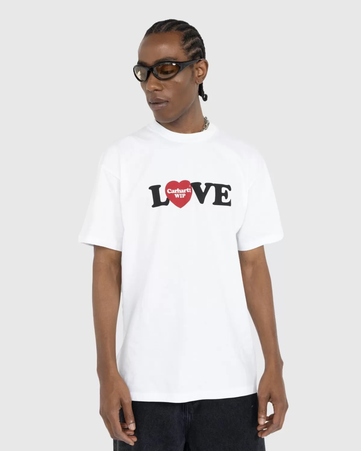 Männer Carhartt WIP S/S Love T-Shirt Weis