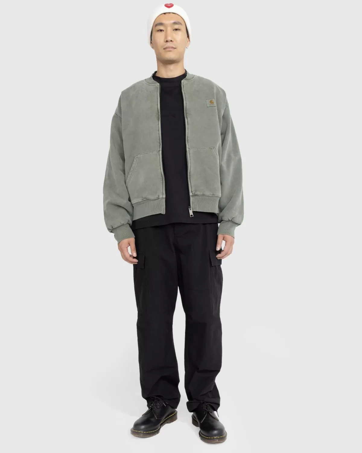 Vista Sweat Bomber Smoke Green>Carhartt WIP Outlet