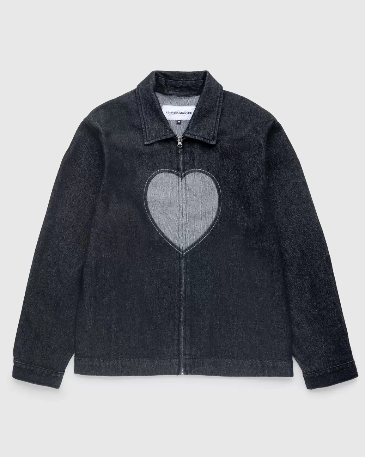 Heart Slice Jacke In Verwaschenem Schwarz>Carne Bollente Best Sale