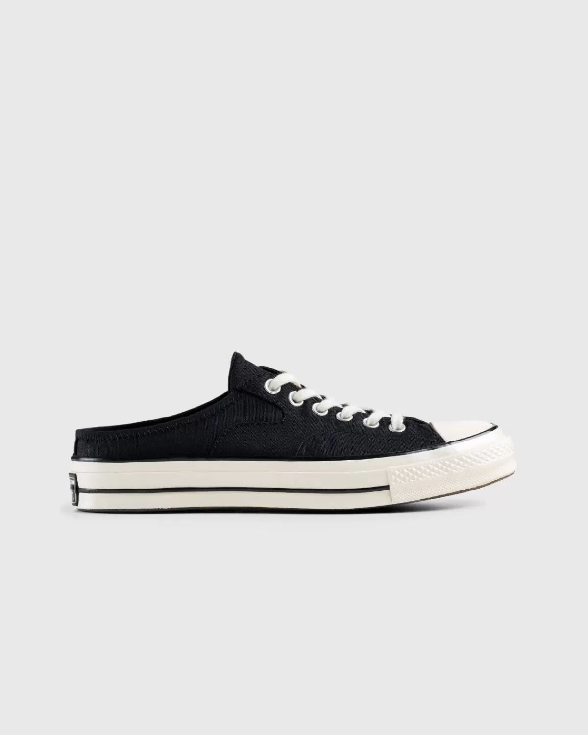 Männer Converse Chuck 70 Mule Slip Schwarz/Schwarz/Reiher