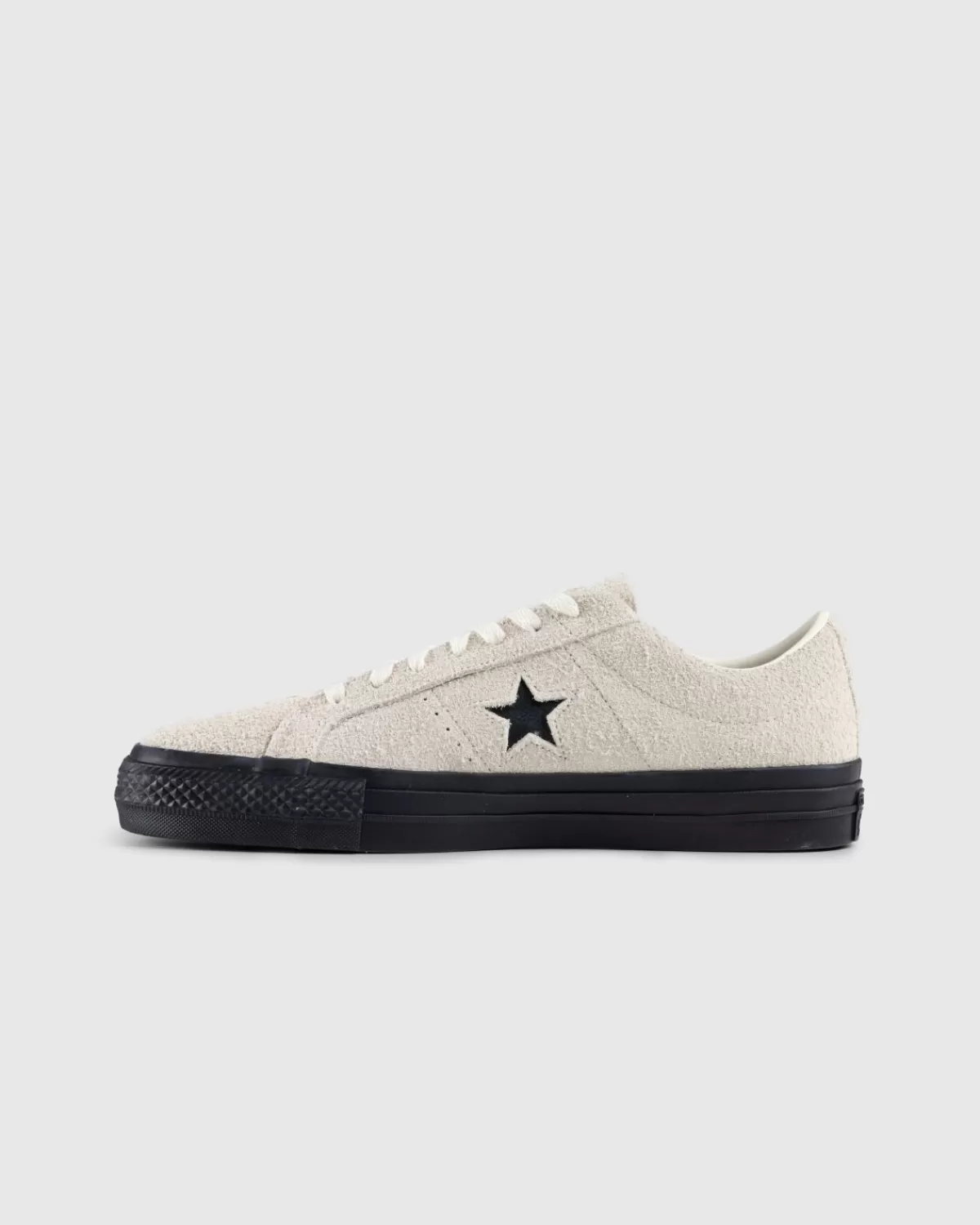 Männer Converse One Star Pro Ox Egret/Schwarz