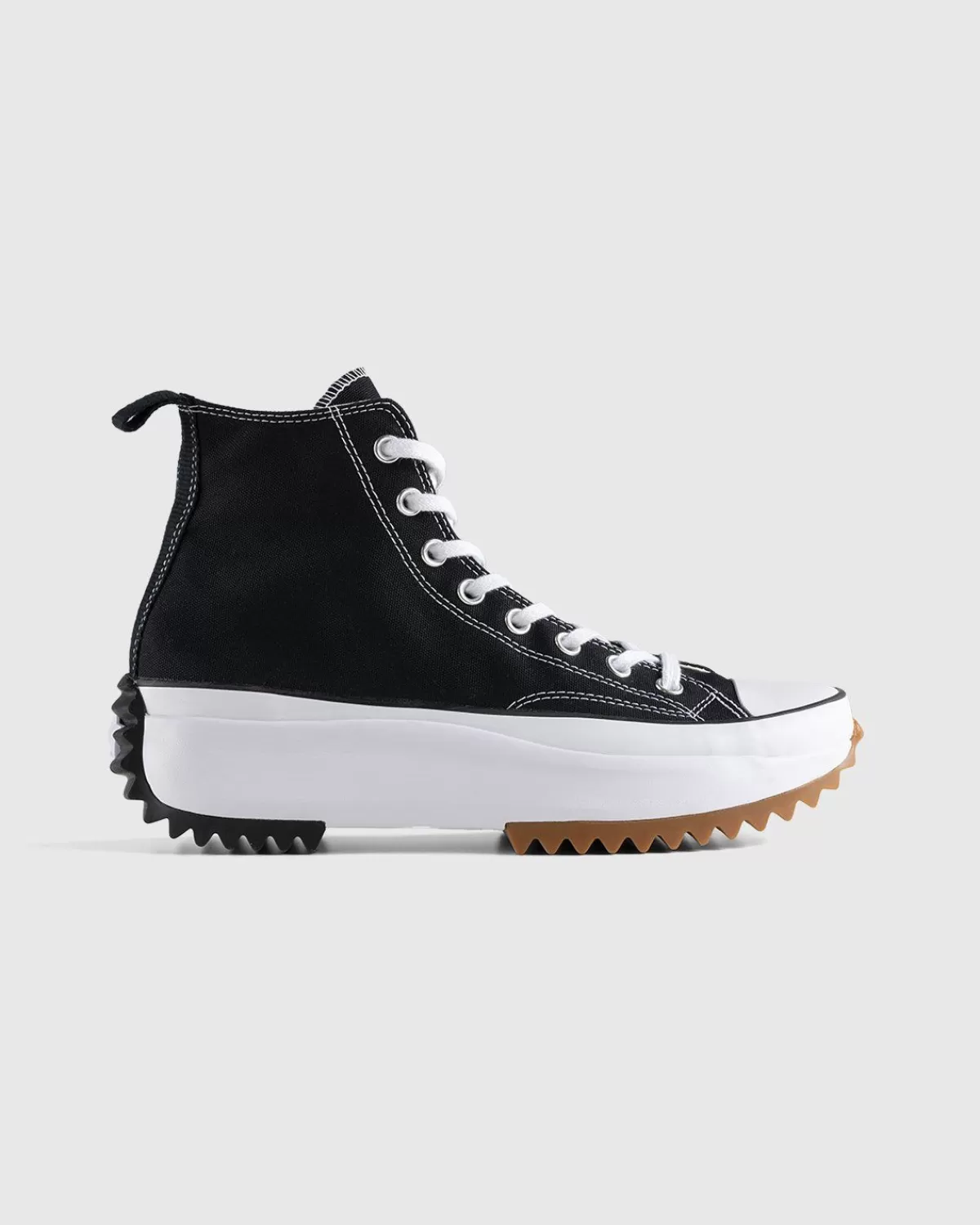 Männer Converse Runstar Hike High Platform Black White Gum