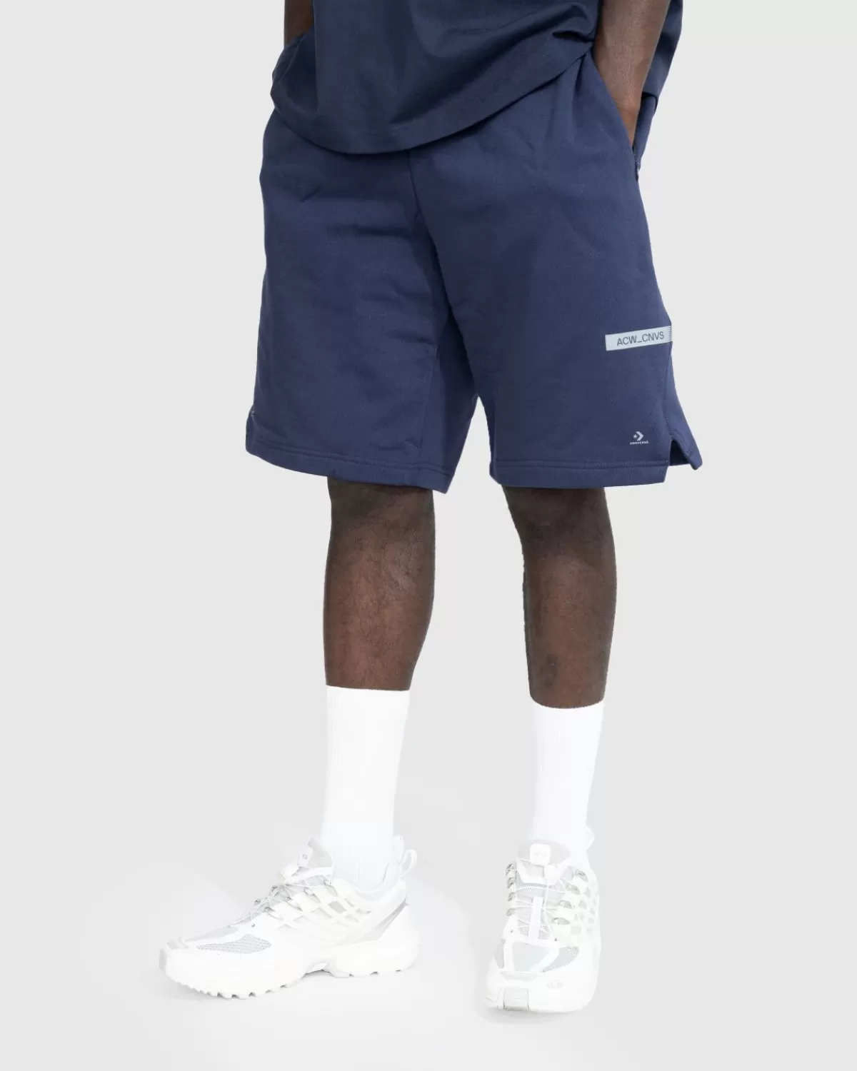 X A-Cold-Wall* Reflektierende Shorts Navy>Converse Flash Sale