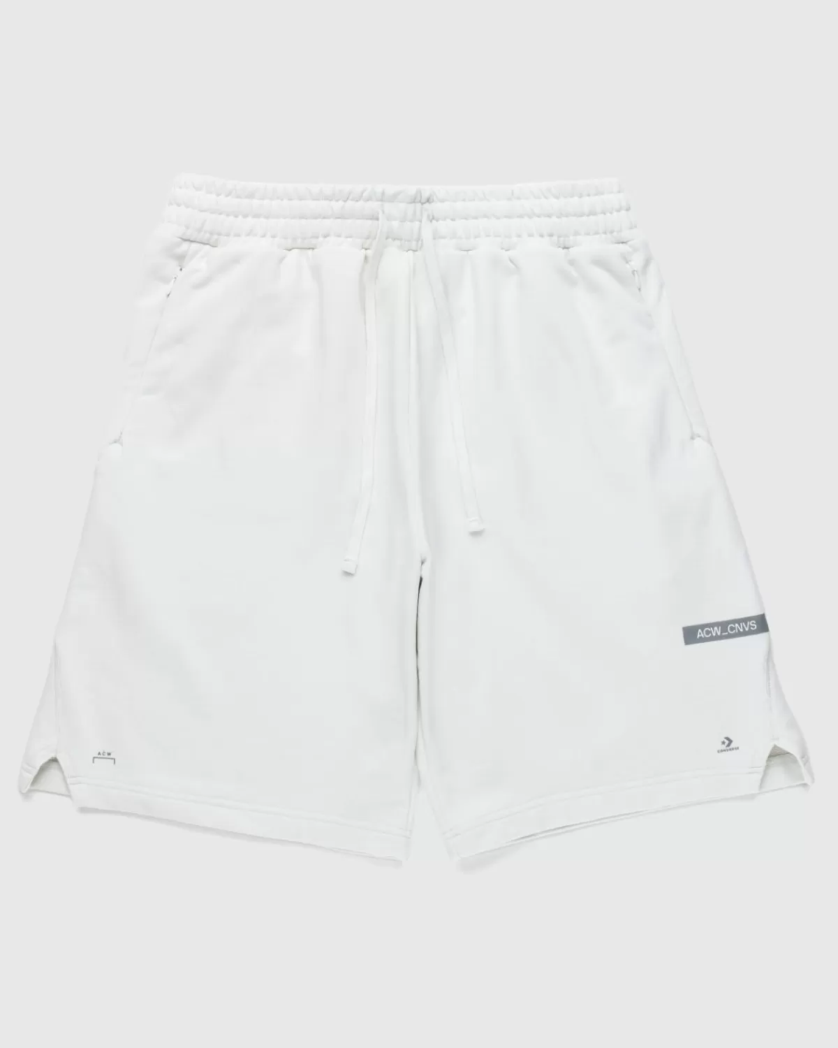 X A-Cold-Wall* Reflektierende Shorts Stone>Converse Cheap