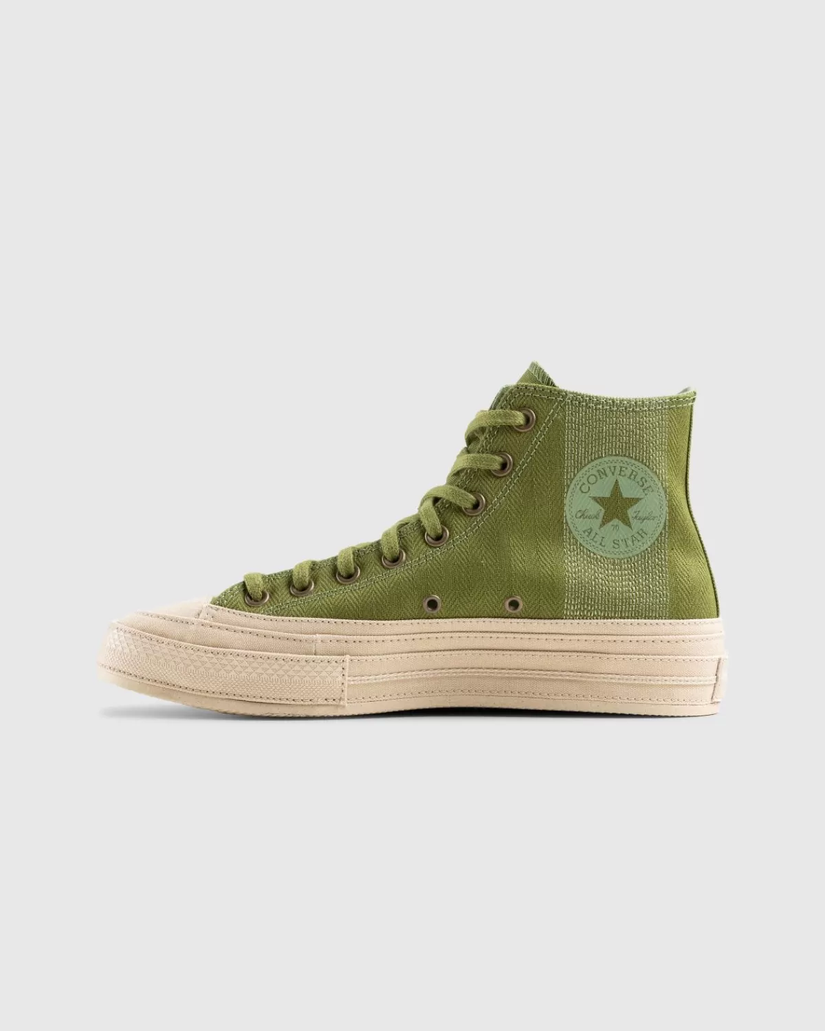 Männer Converse X Herringbone Chuck 70 Hi Grassy/Alligator Friend