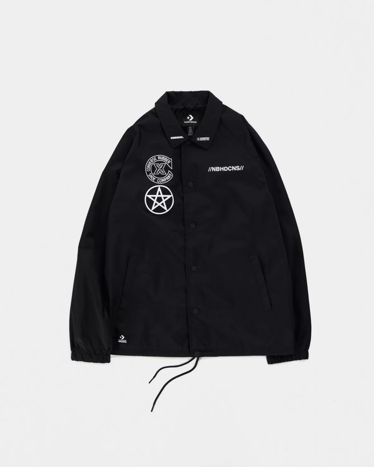 X Nbhd Schwarze Trainerjacke>Converse Outlet