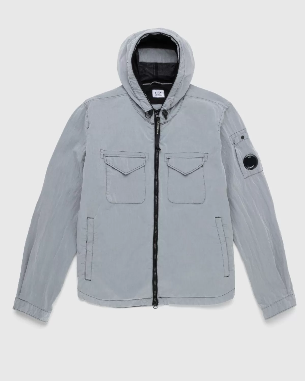 Cp Company 50 Fili Heavy Kapuzenjacke Schwarz>C.P. Company Discount