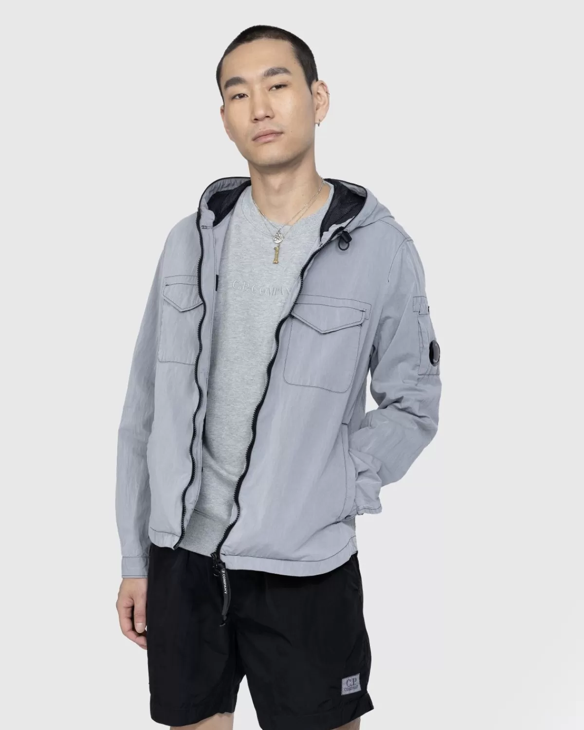 Cp Company 50 Fili Heavy Kapuzenjacke Schwarz>C.P. Company Discount