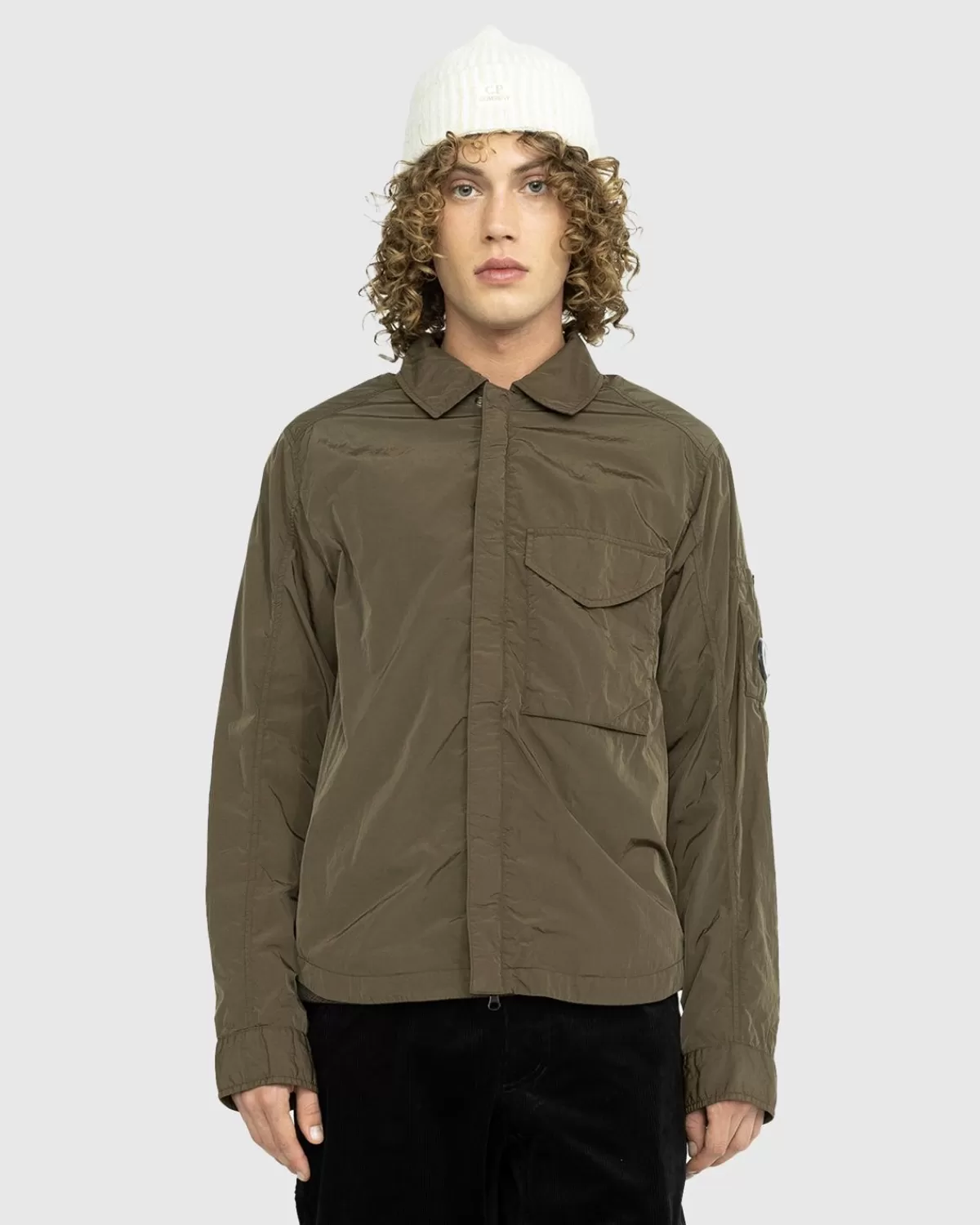 Cp Company Chrome-R Overshirt Ivy Green>C.P. Company Online