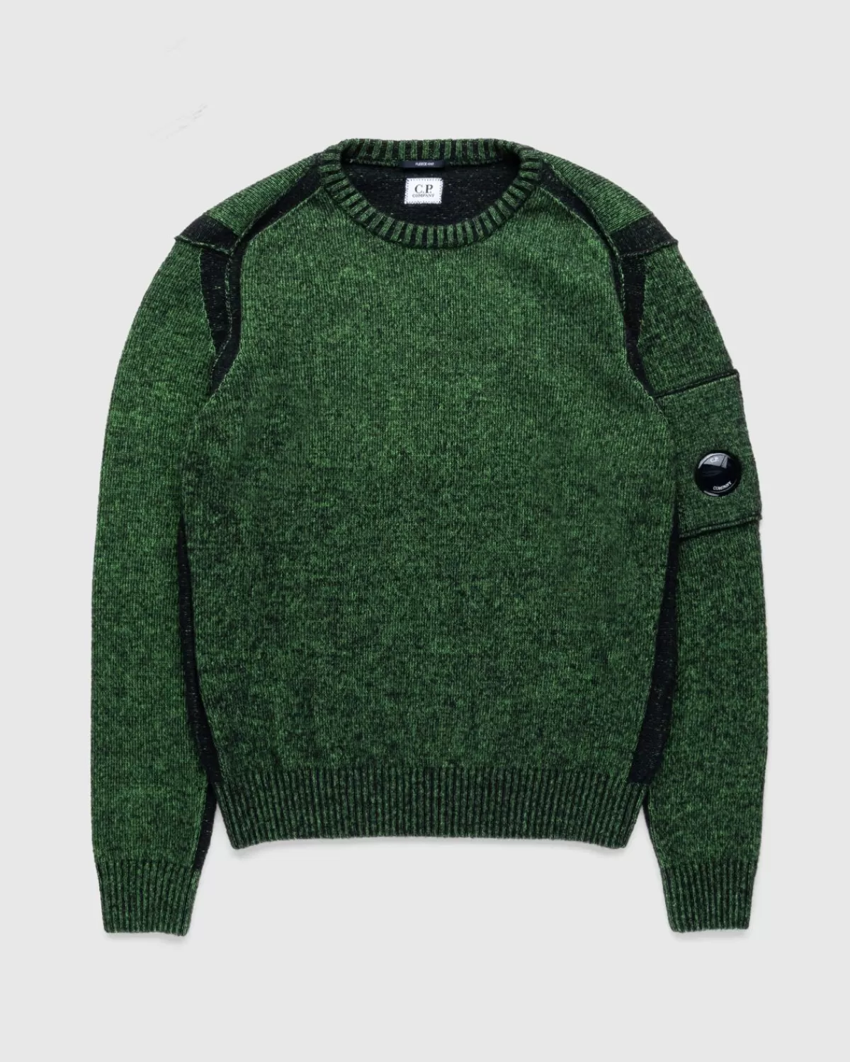 Cp Company Fleece-Strickpullover Classic Green>C.P. Company Store