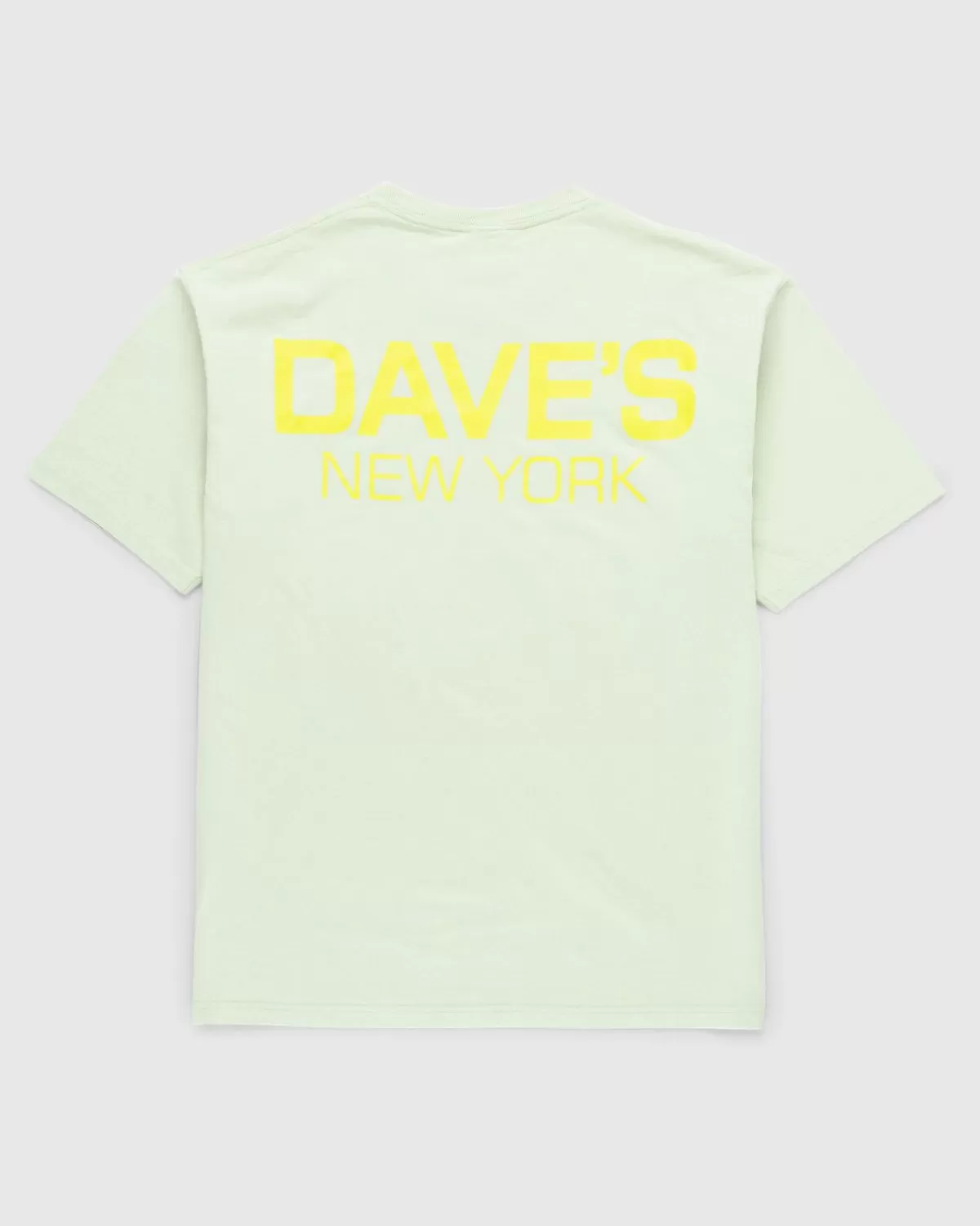 Männer Dave's New York X Highsnobiety T-Shirt Sage