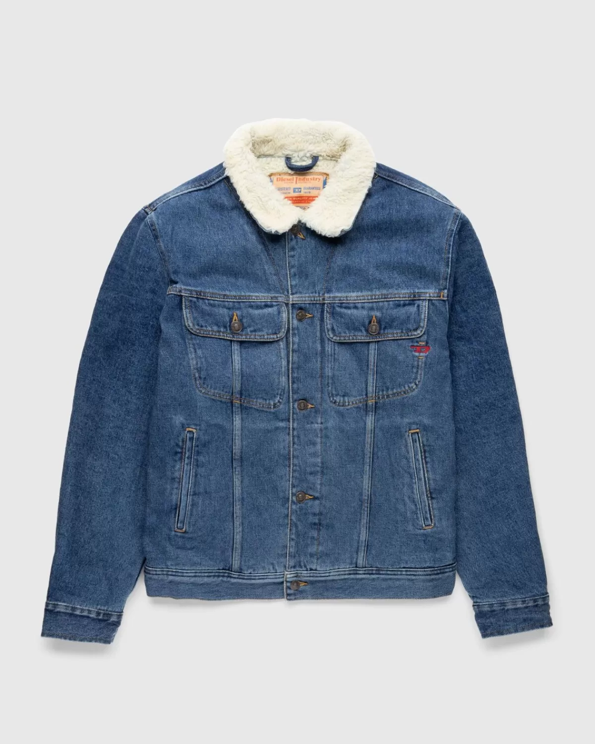 D-Barcy-T Jacke Blau>Diesel Sale