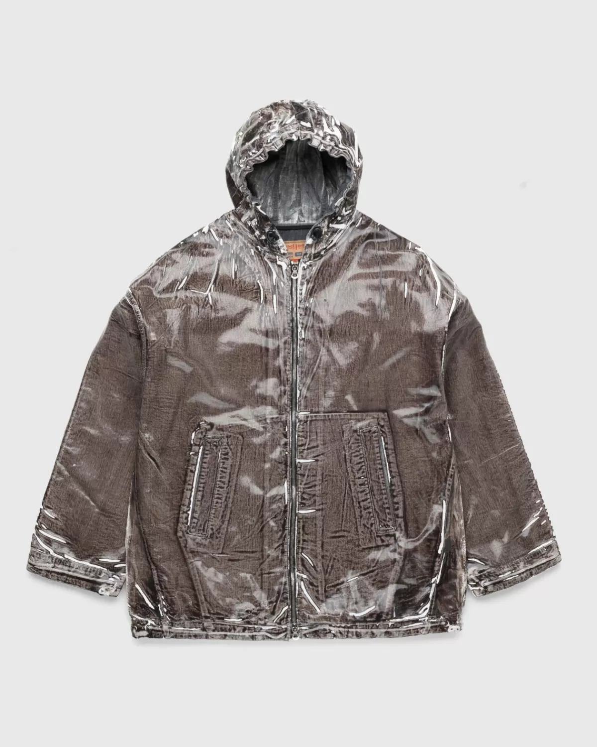 D-Spark-Fsc Kapuzenjacke Braun>Diesel Fashion