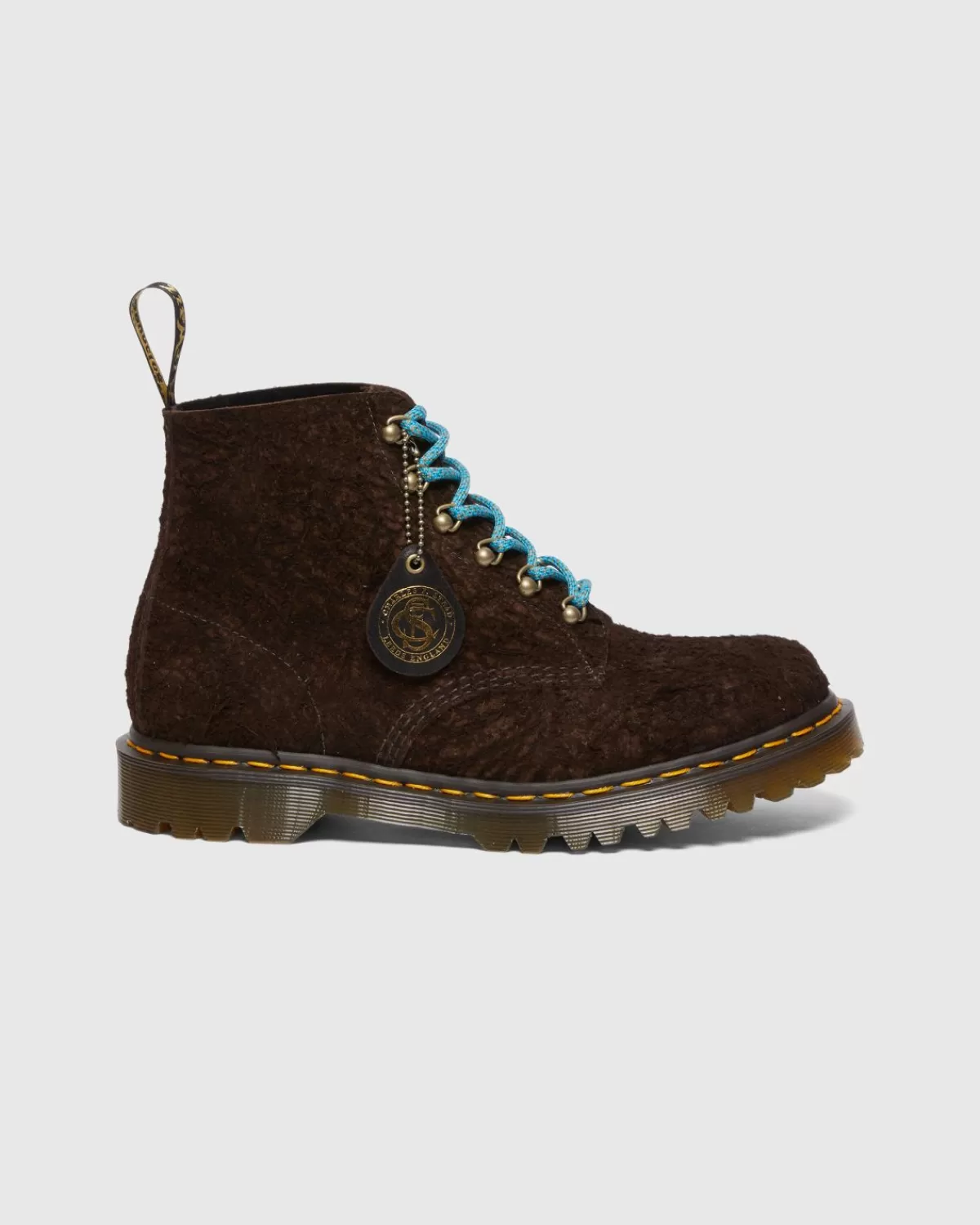 Männer Dr. Martens 101 Boot Wildleder Dunkelbraun