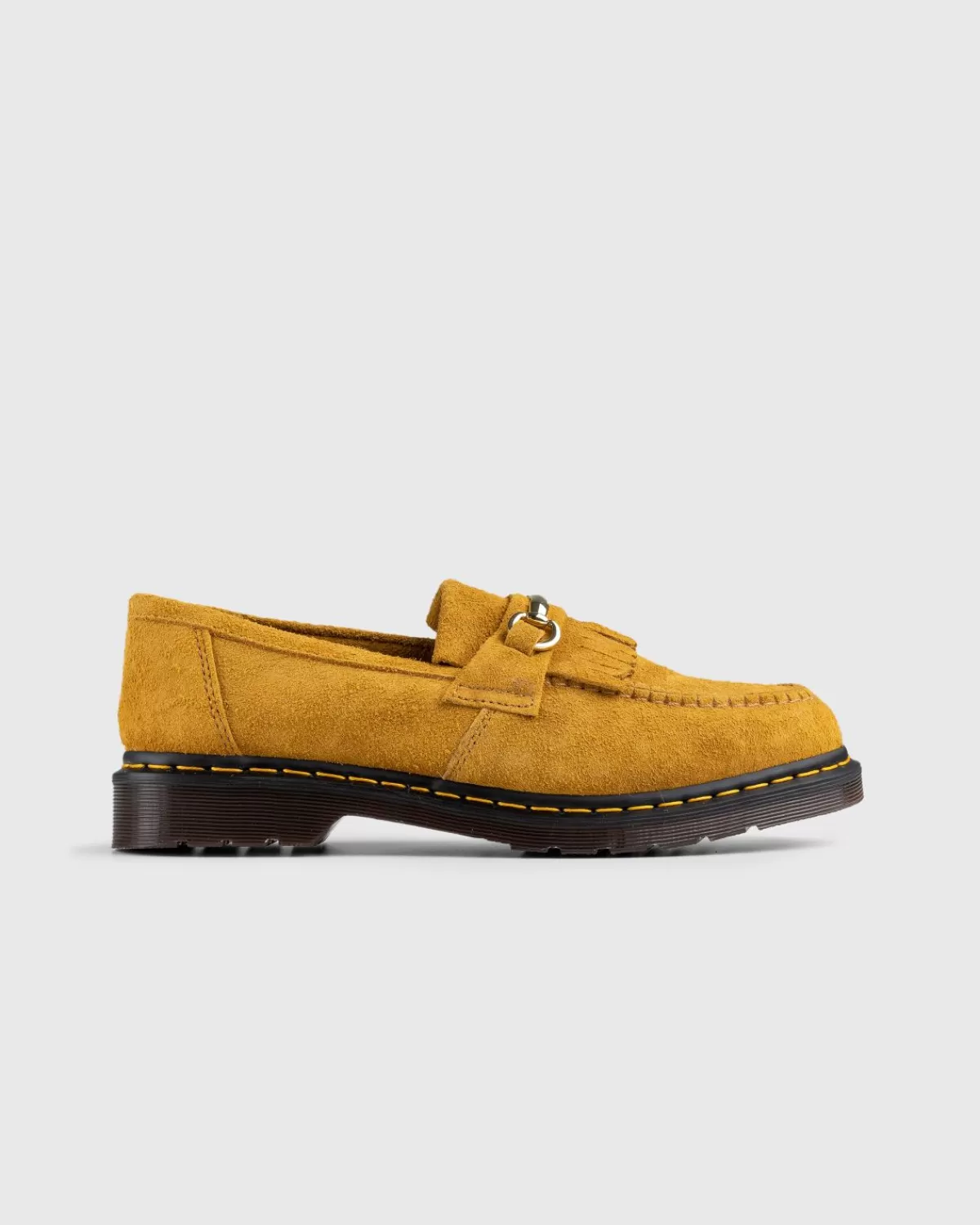 Männer Dr. Martens Adrian Snaffle Wildleder-Loafer Hellbraunes Wusten-Oasis-Wildleder (Gum Oil)