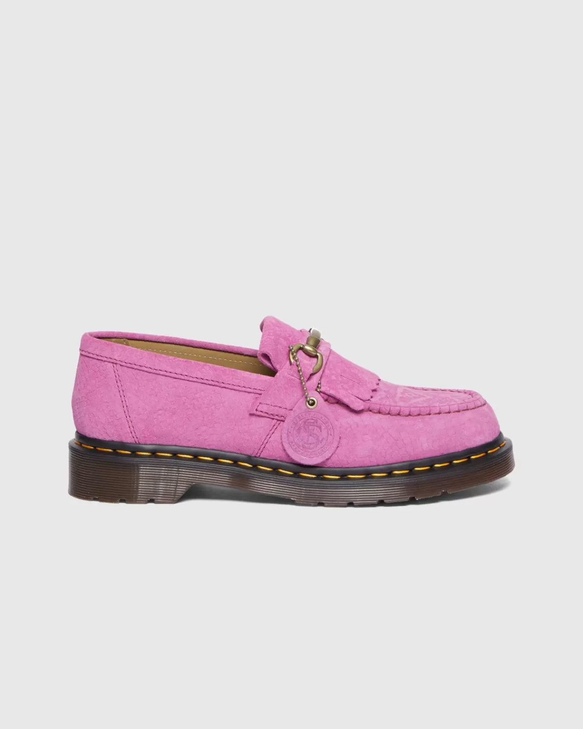 Männer Dr. Martens Adrian Trense Thrift Pink/Python Emboss