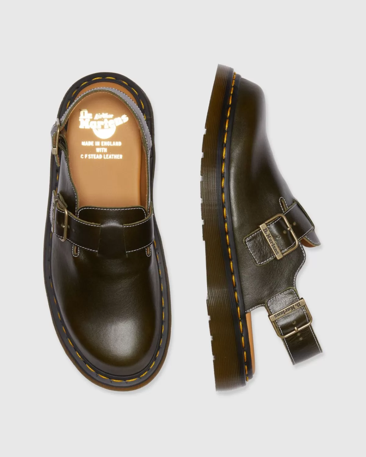 Jorge Dark Green>Dr. Martens Cheap