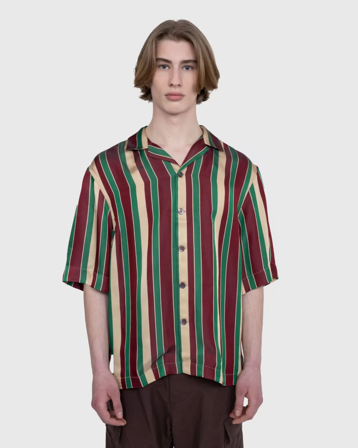 Cassi Shirt Bordeaux>Dries van Noten Discount