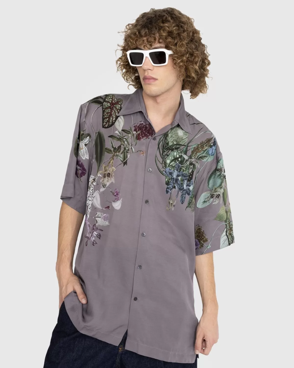 Cassidye Hemd Mauve>Dries van Noten Flash Sale