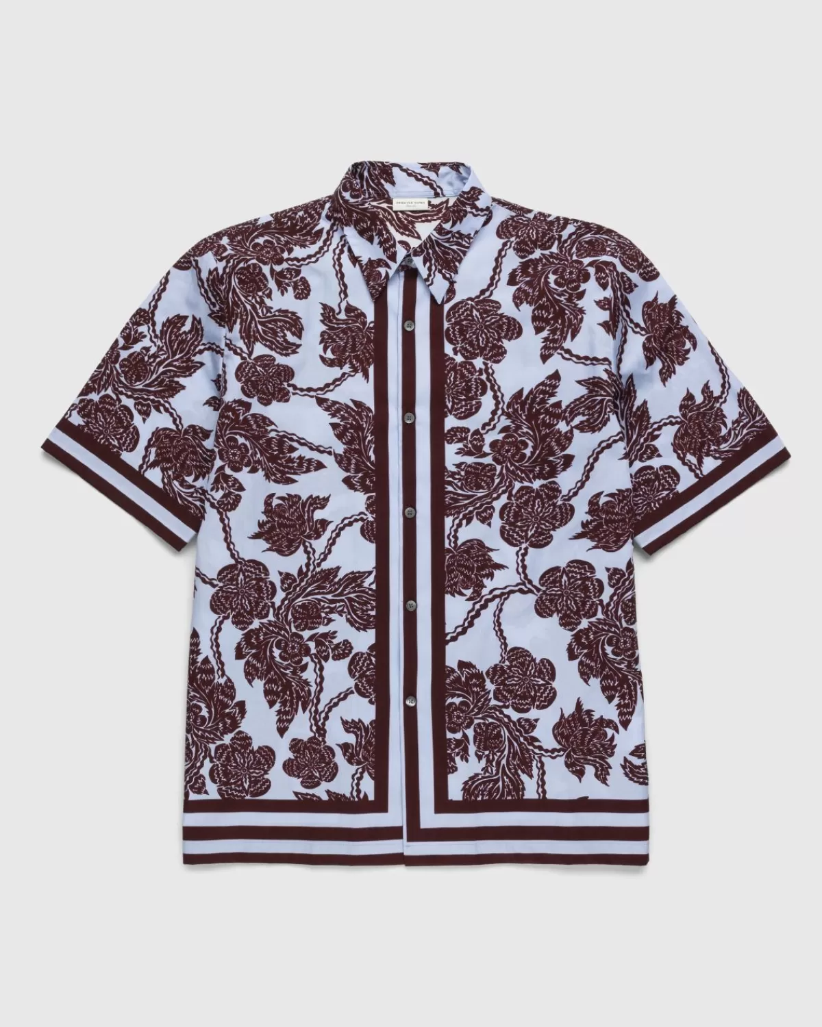 Clasen Hemd Burgund>Dries van Noten Sale