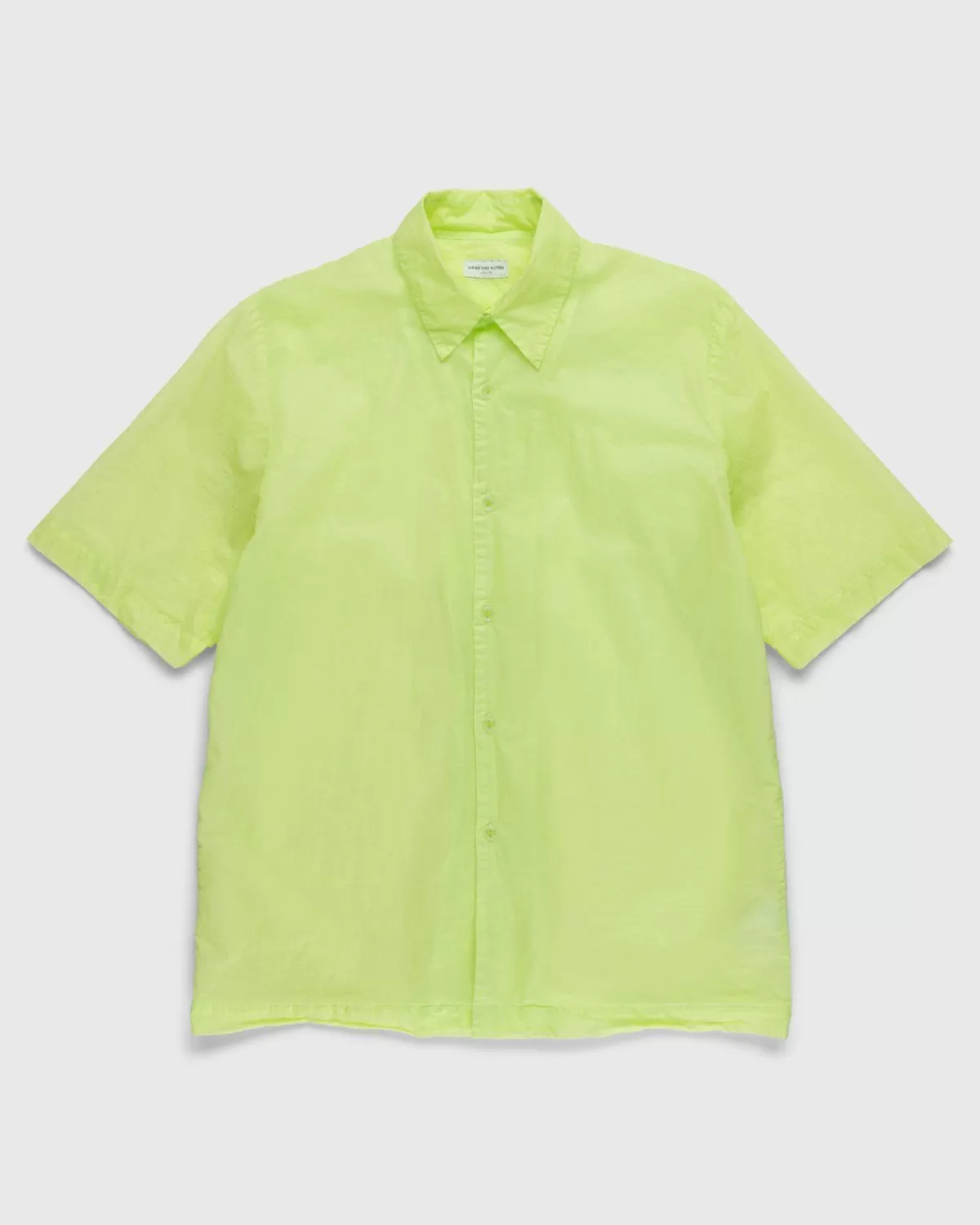 Clasen Hemd Limette>Dries van Noten Outlet