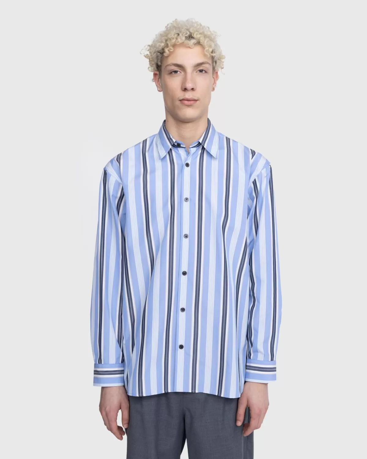 Croom Hemd Hellblau>Dries van Noten Store