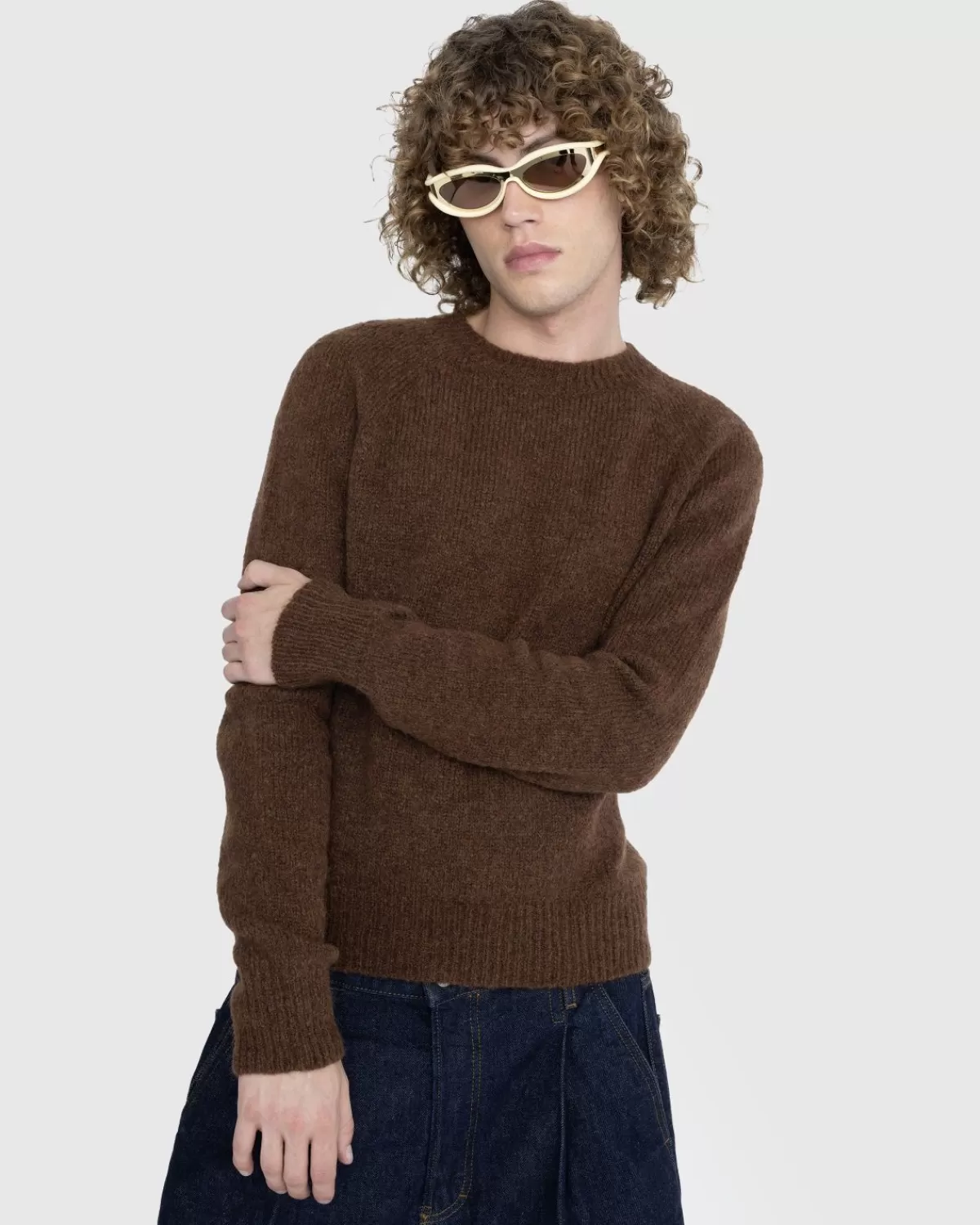 Melbourne Knit Brown>Dries van Noten Outlet