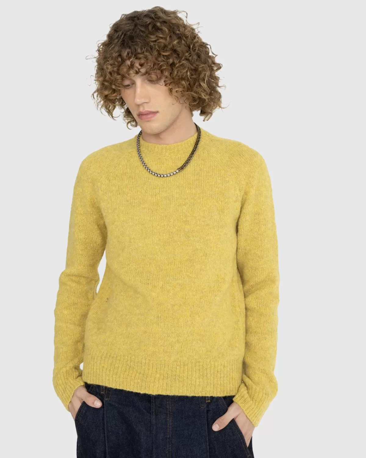 Melbourne Knit Yellow>Dries van Noten Sale