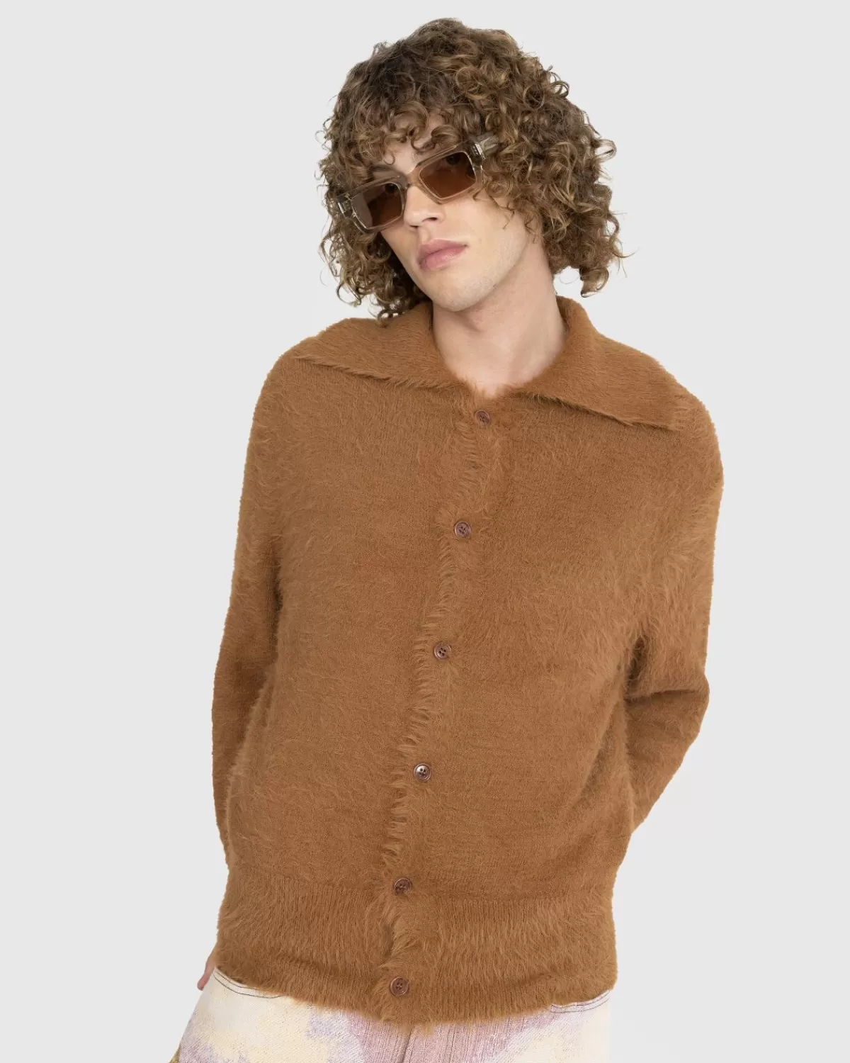 Merdan Knit Dark Camel>Dries van Noten Cheap