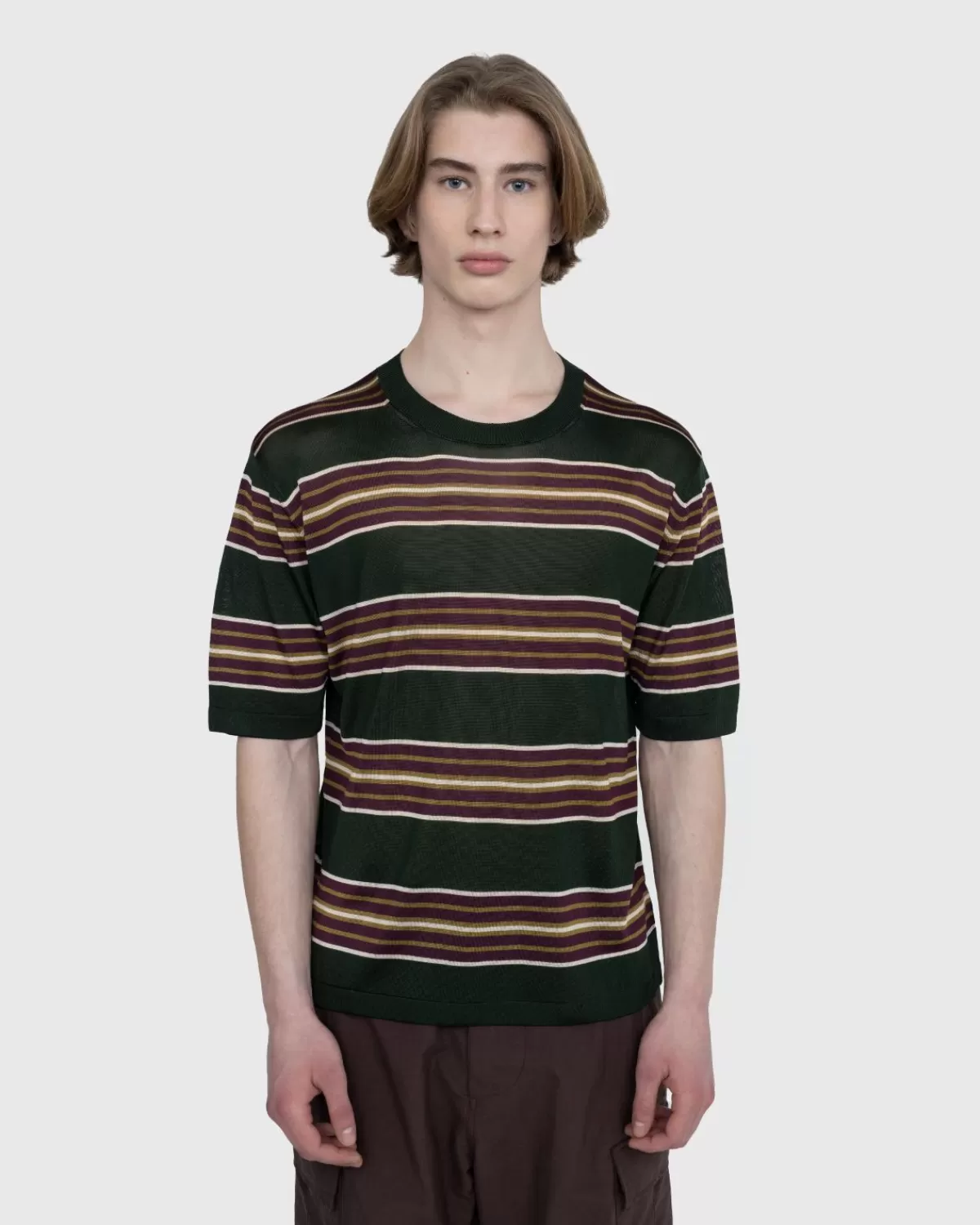 Männer Dries van Noten Mias Knit T-Shirt Bottle