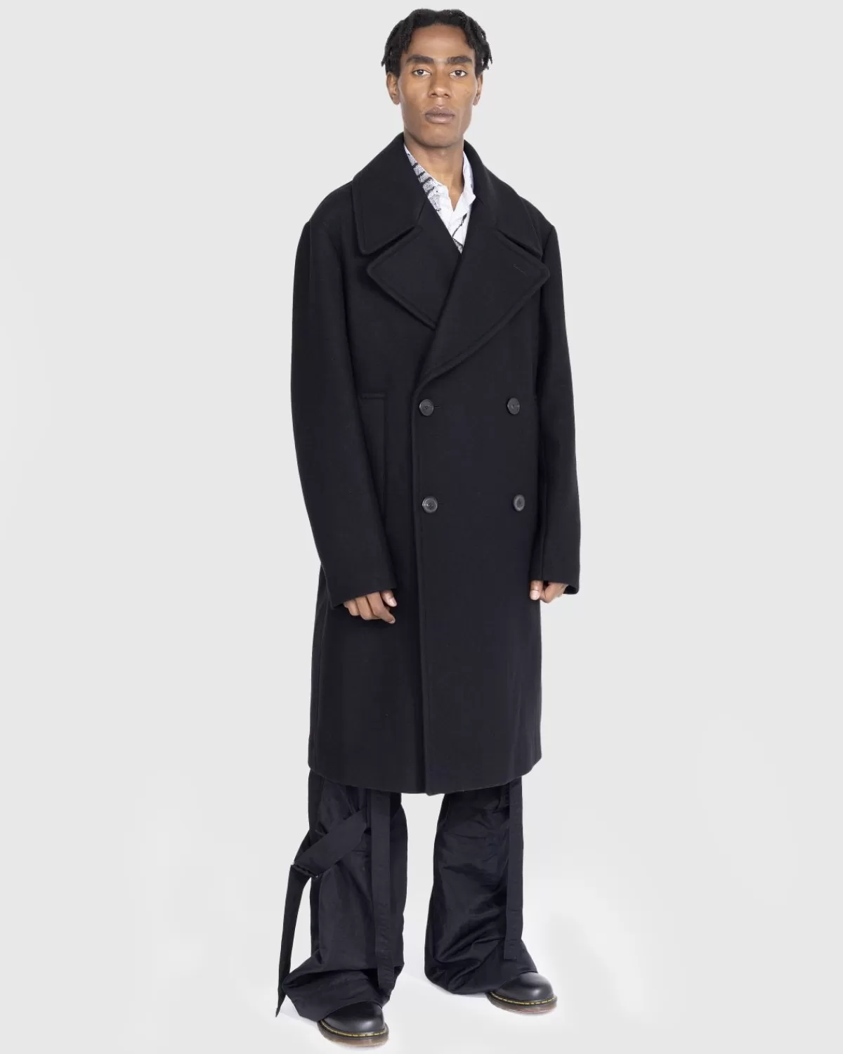 Rabenmantel Schwarz>Dries van Noten Clearance