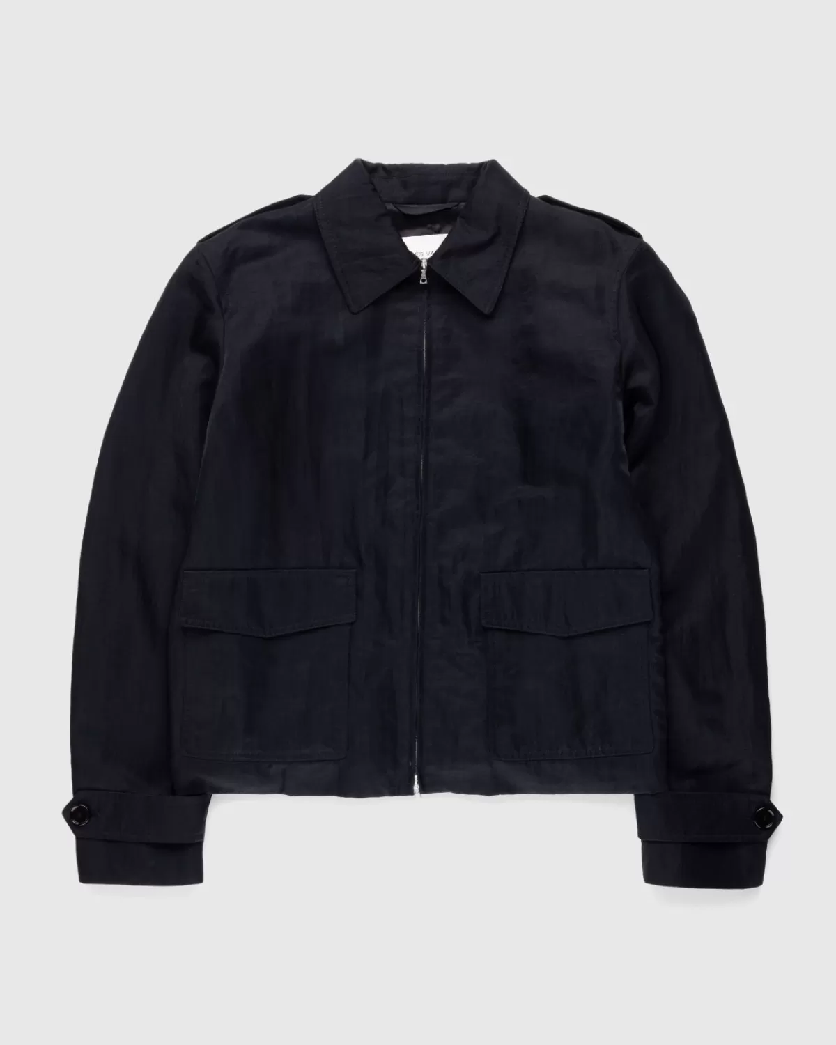 Vallow Jacke Schwarz>Dries van Noten Best Sale