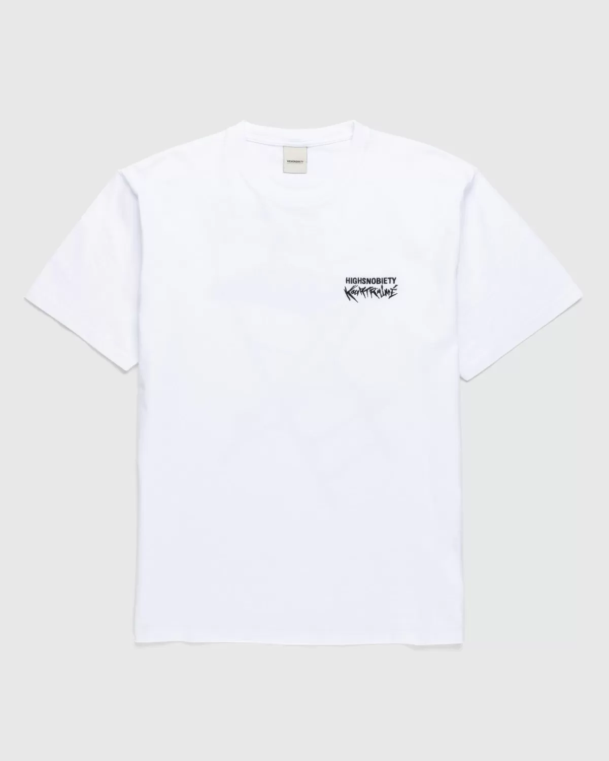 Männer École Kourtrajmé Ecole Kourtrajme X Highsnobiety Kurzarm-T-Shirt Weis