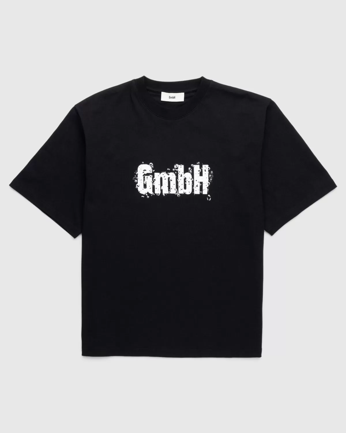 Männer GmbH Birk Logo T-Shirt Schwarz