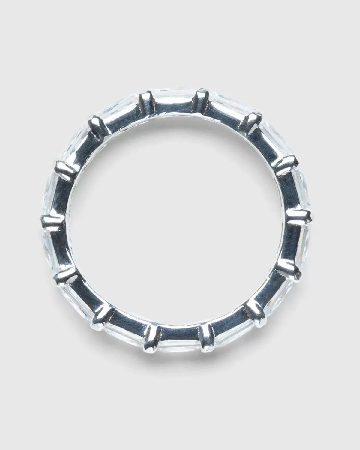 Männer Hatton Labs Horizon Eternity Ring Silber/Weis