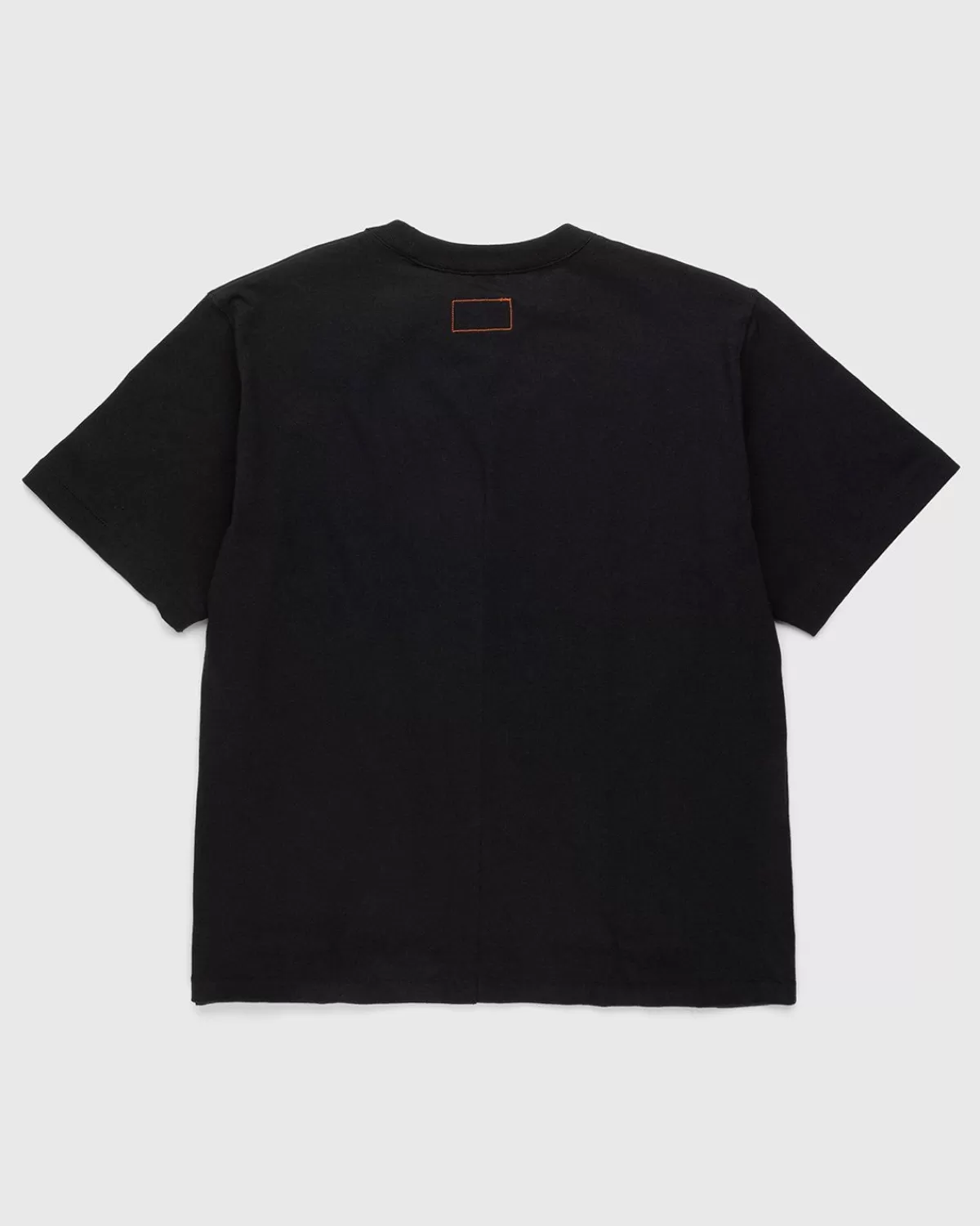 Männer Heron Preston X Calvin Klein Herren-Logo-T-Shirt Schwarz