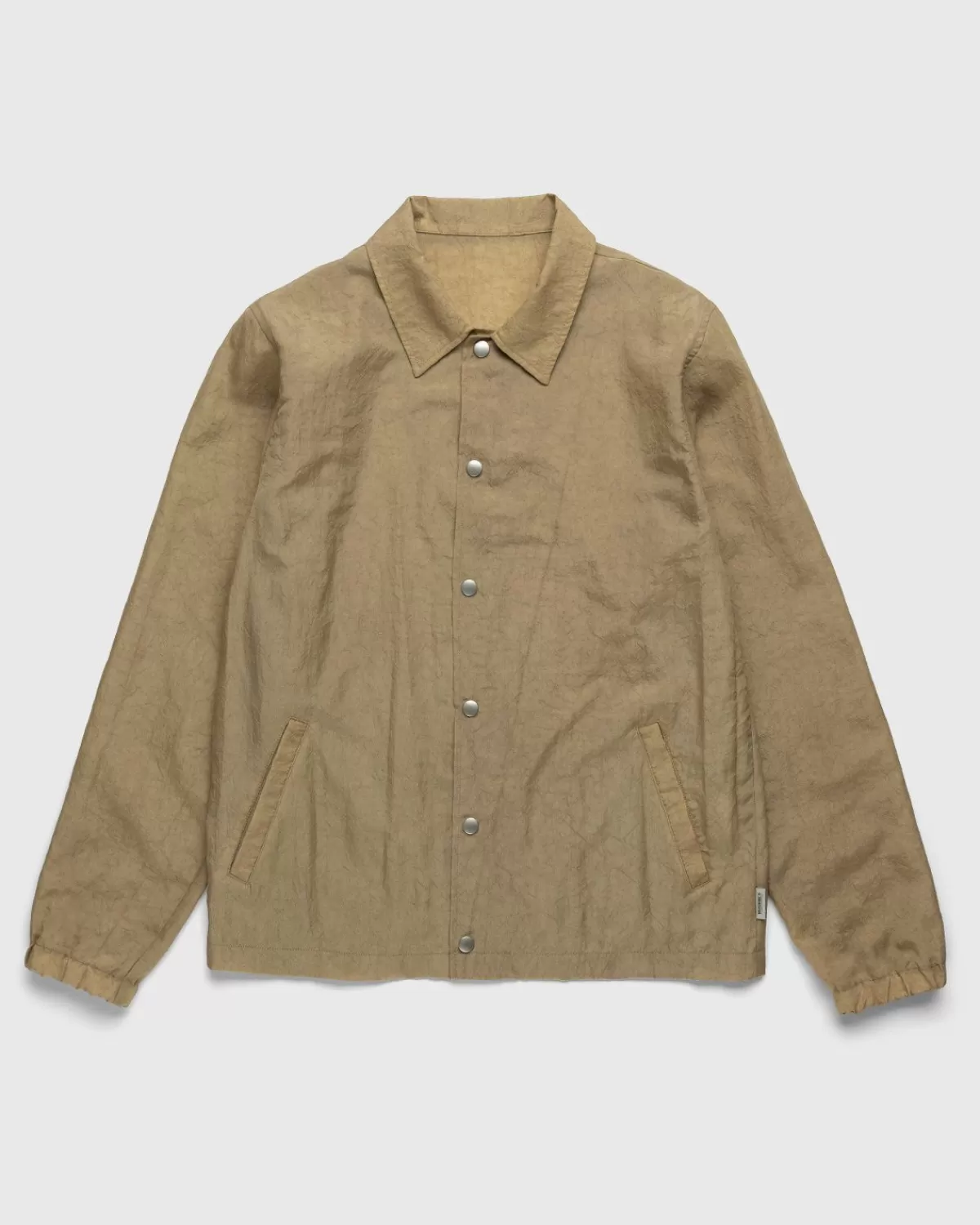 Coach-Jacke Aus Stonewashed-Nylon Gold>Highsnobiety Cheap