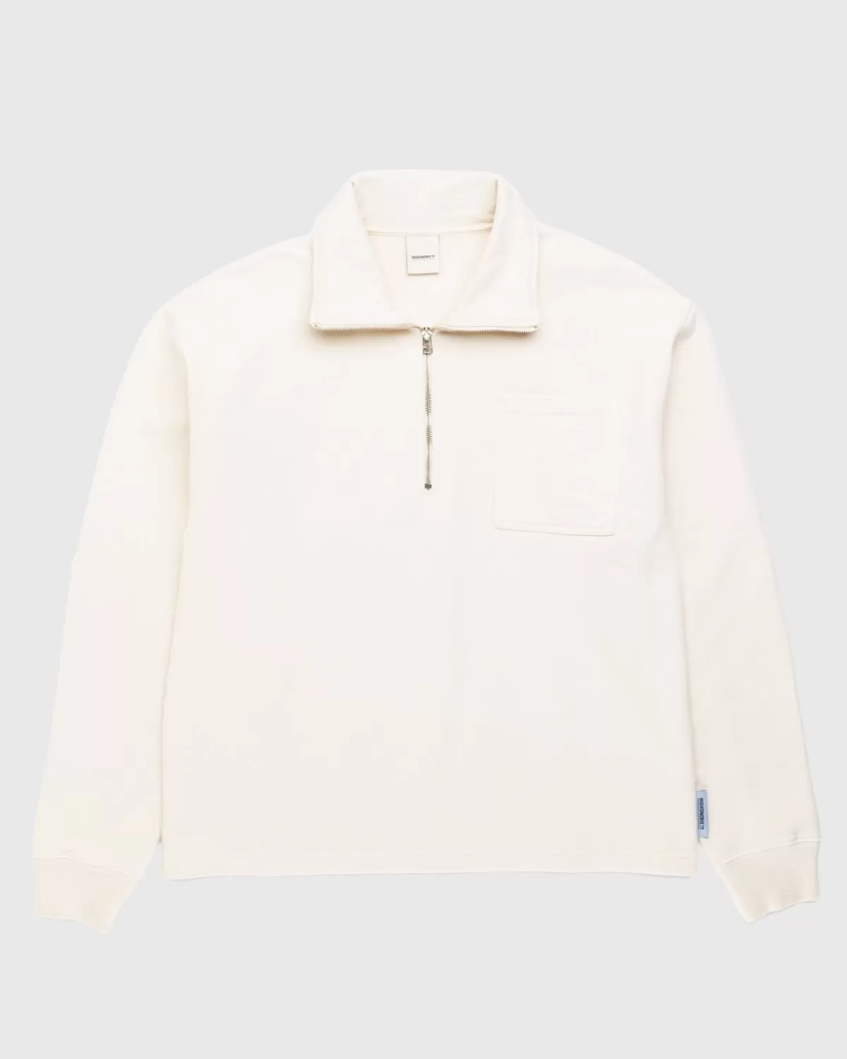 Männer Highsnobiety Fleece Quarter Zip Off-White