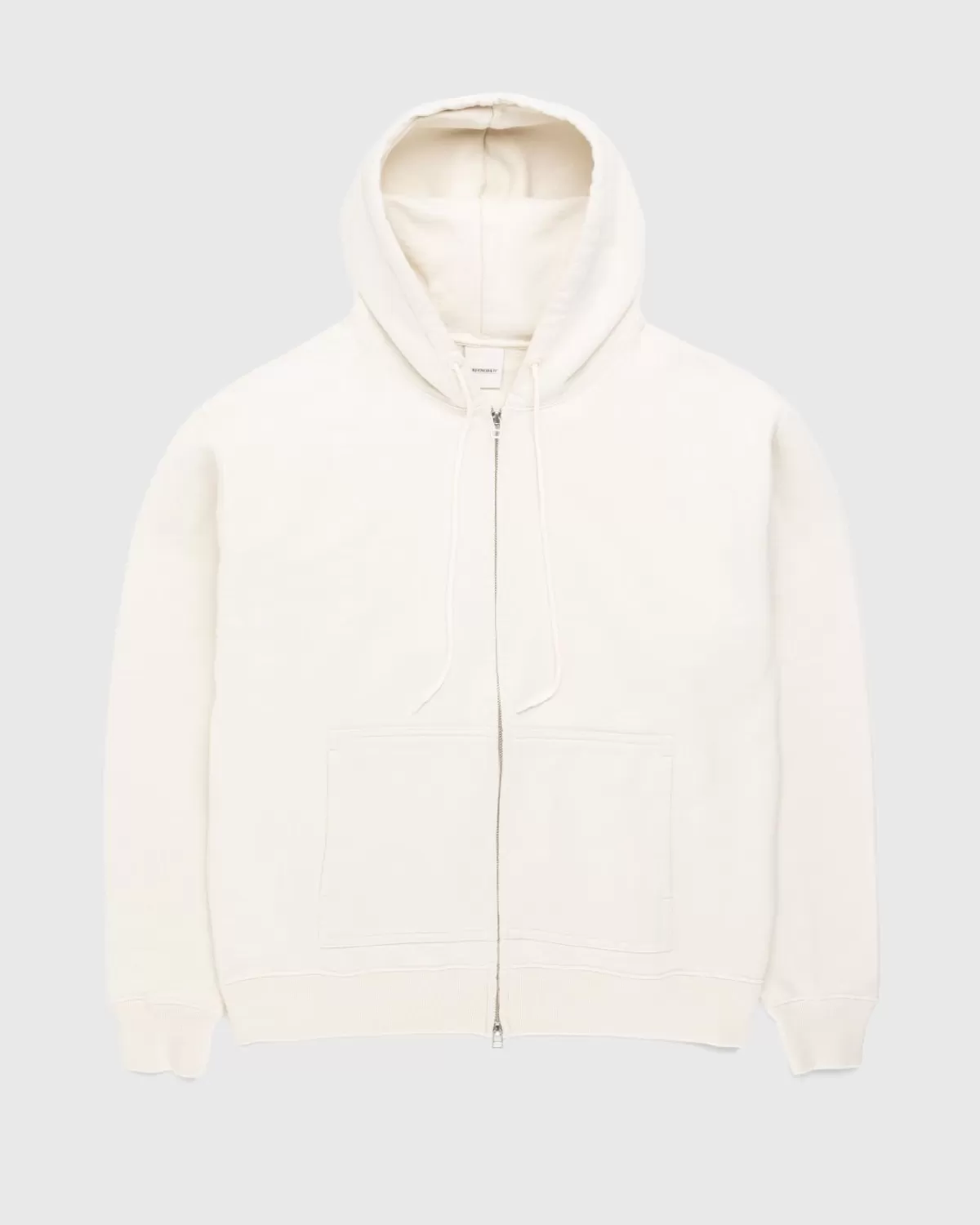 Männer Highsnobiety Fleece-Hoodie Elfenbein