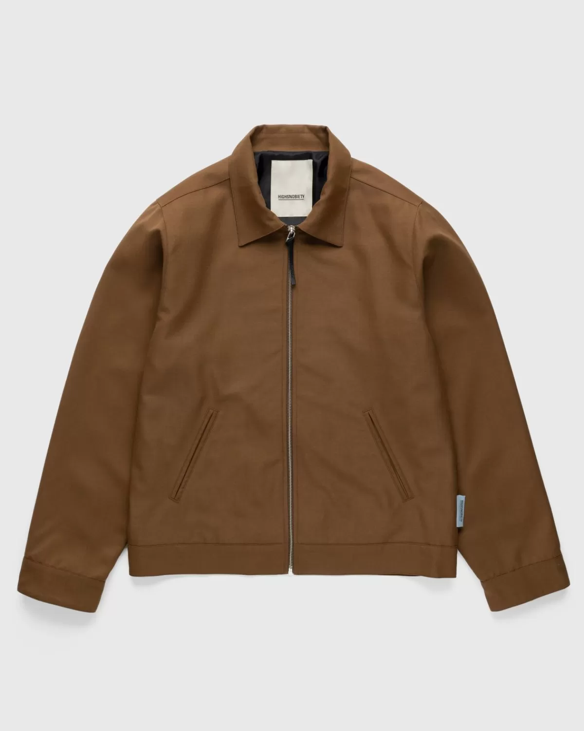 Garagenjacke Aus Wollmischung In Braun>Highsnobiety Sale