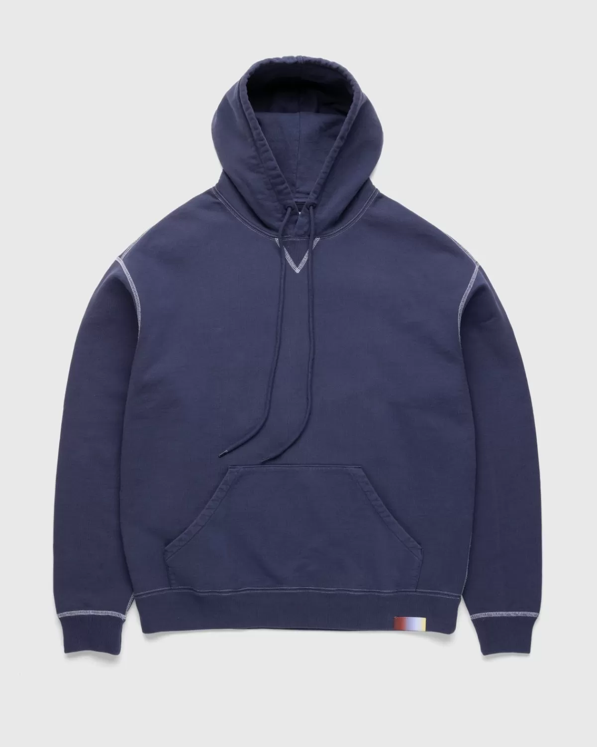 Männer Highsnobiety Garment Dyed Hoodie Navy